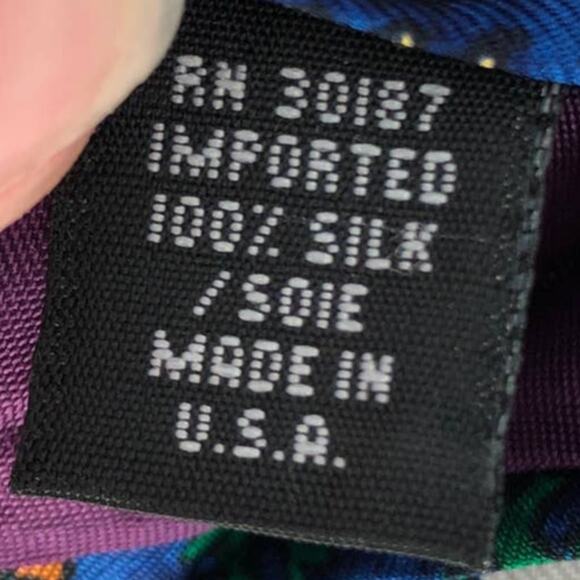 Save The Children Blue White Snowman Frosty Snow Holiday Novelty Silk Neck Tie - Picture 5 of 6